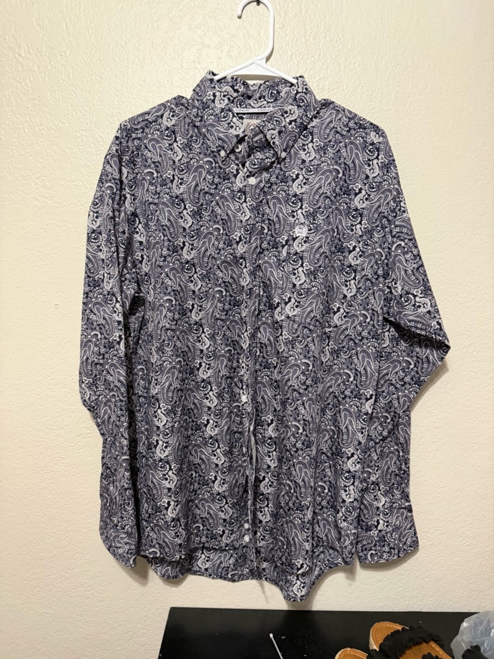 Cinch Men's Small Button-Up Shirt